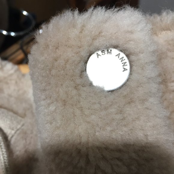 ASM ANNA AUSTRALIAN WOOL OVERSIZED TEDDY JACKETS SIZE M - Picture 7 of 9